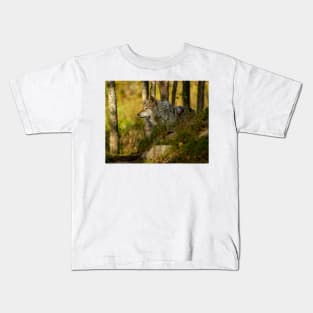 Timber Wolf Kids T-Shirt